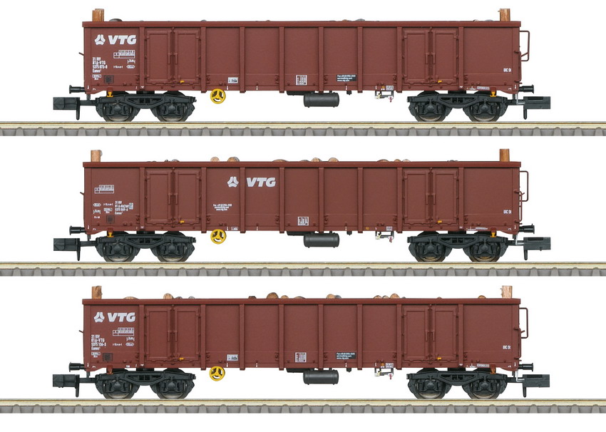 Minitrix 18288 Spur N Güterwagen-Set Bauart Eanos     165
