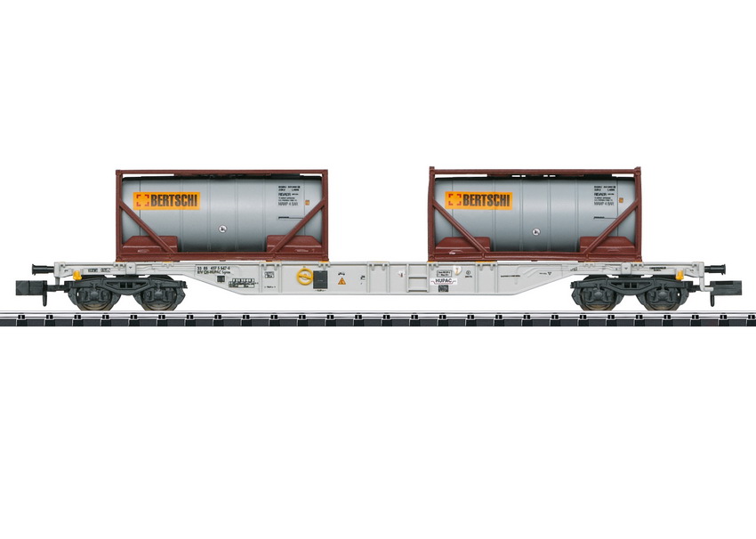Minitrix 18490 Spur N Containerwagen Tankcontainer     54,99