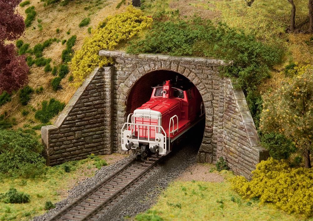 Faller 120558 Spur H0 Tunnelportal für Dampfbetrieb, 1-gleis