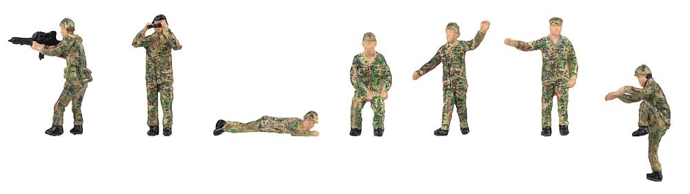 Faller 151751 Spur H0 Soldaten in der Ausbildung          16