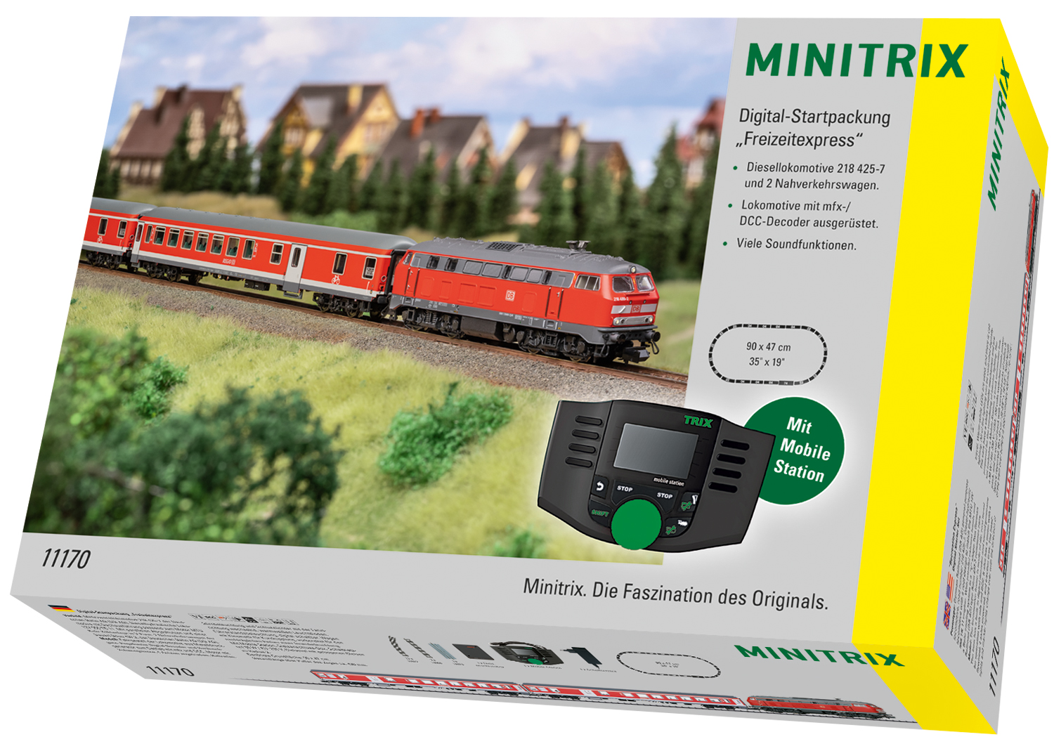 Minitrix 11170 Spur N Startpackung Freizeitexpress    439