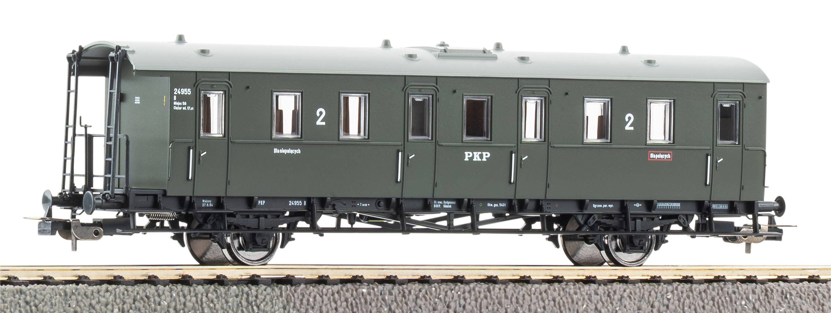 PIKO 53136 Spur H0  Abteilwagen 2. Klasse PKP III   66