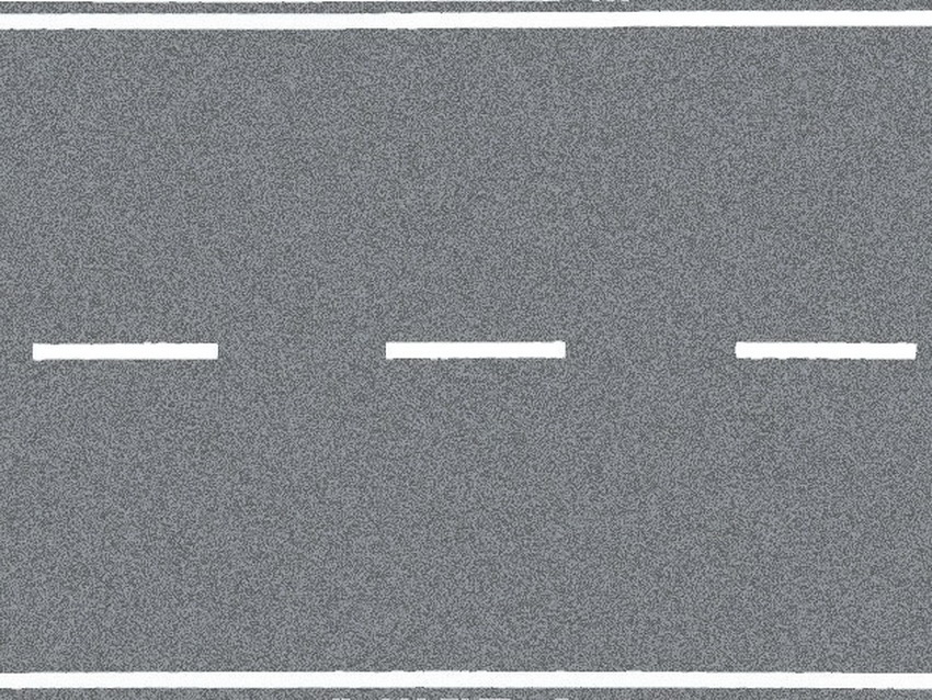 NOCH 60703 Spur  H0 Bundesstraße grau, 100 x 8 cm   9,29