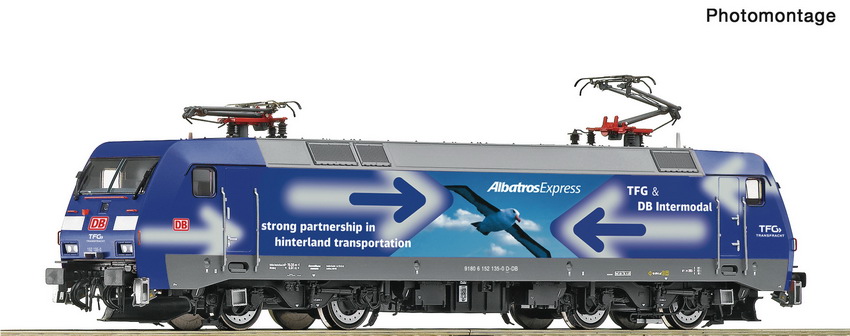 ROCO 73169 Spur H0= E-Lok BR 152 DB-AG Sound Ep 6    ey
