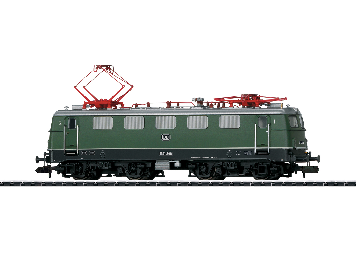Minitrix 16143 Spur N E-Lok E 41 208 Soune DB Ep 3+Selectrix