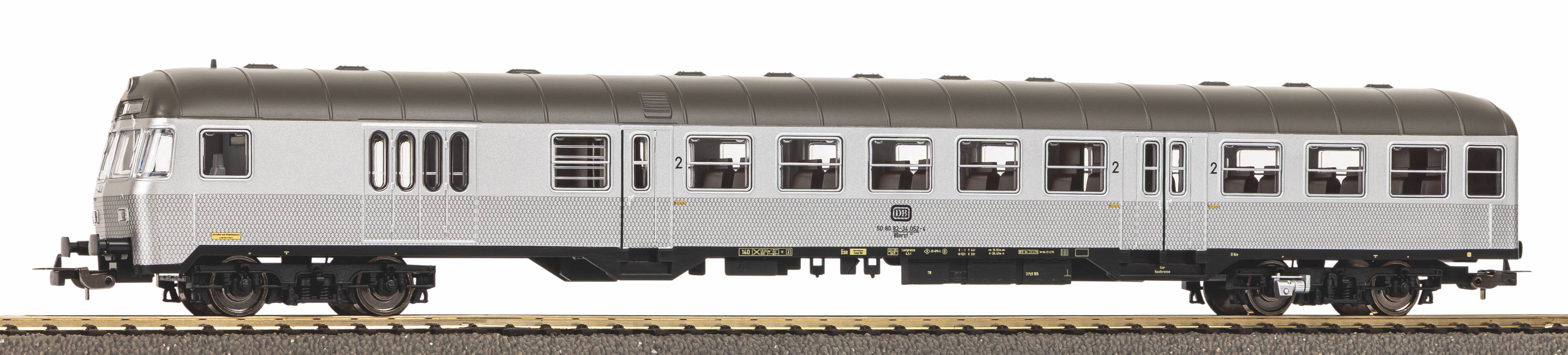 PIKO 23602 Nahverkehrssteuerwagen "Silberling" 2. Klasse DB