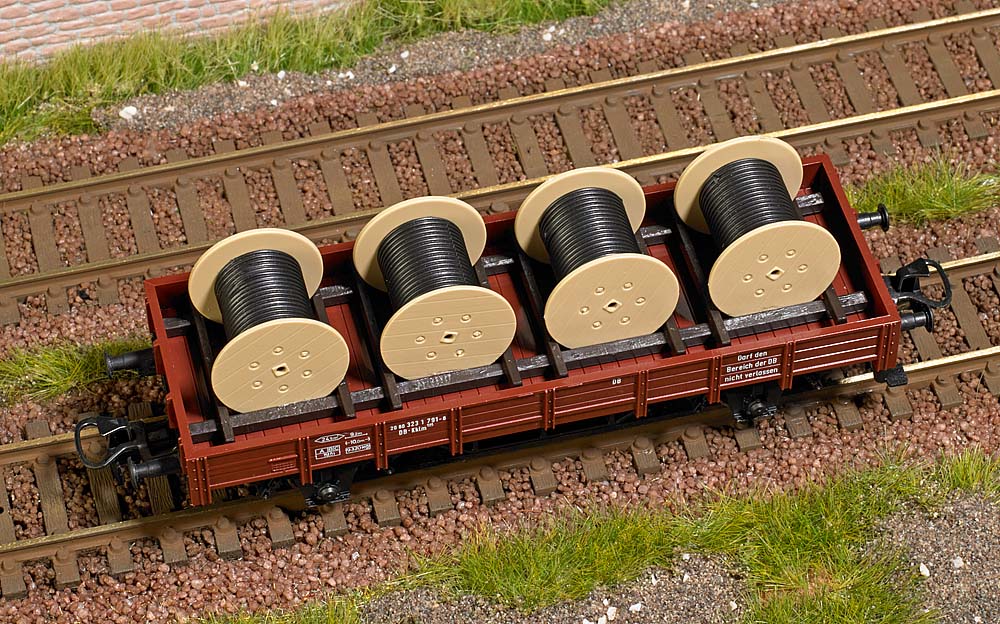 Busch 1681 Spur H0 Ladegut Kabelrollen H0             10,99