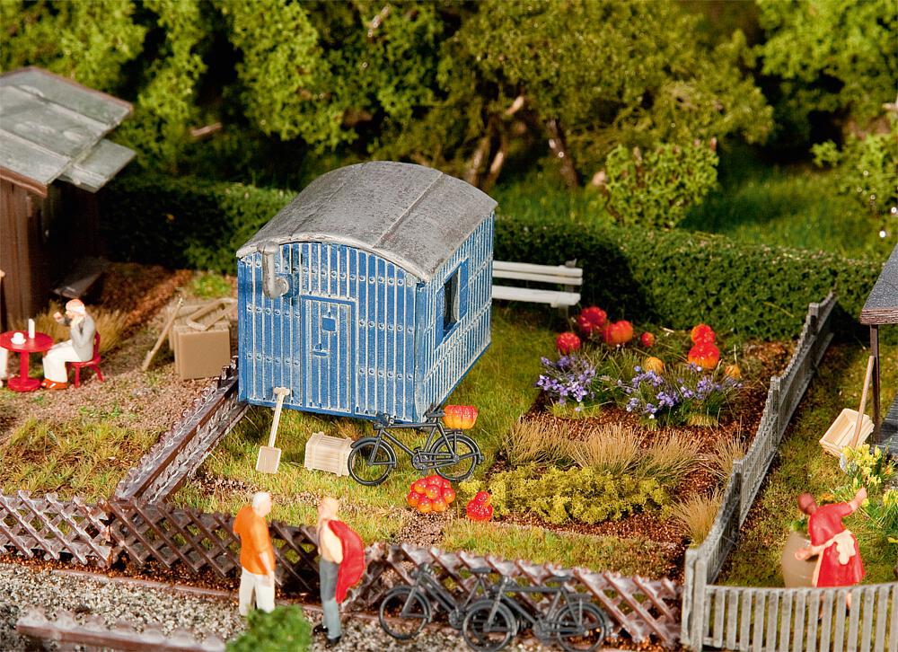 Faller 180490 Spur H0 Schrebergarten mit Bauwagen          1