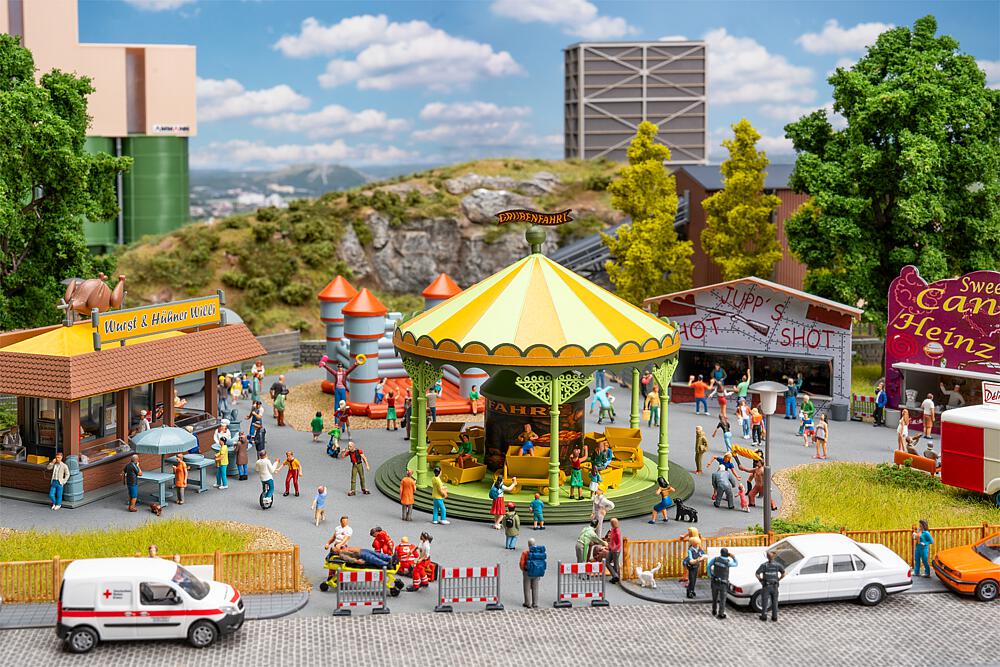 Faller 190094 Spur H0 Aktions-Set Ruhrpott-Kirmes          4