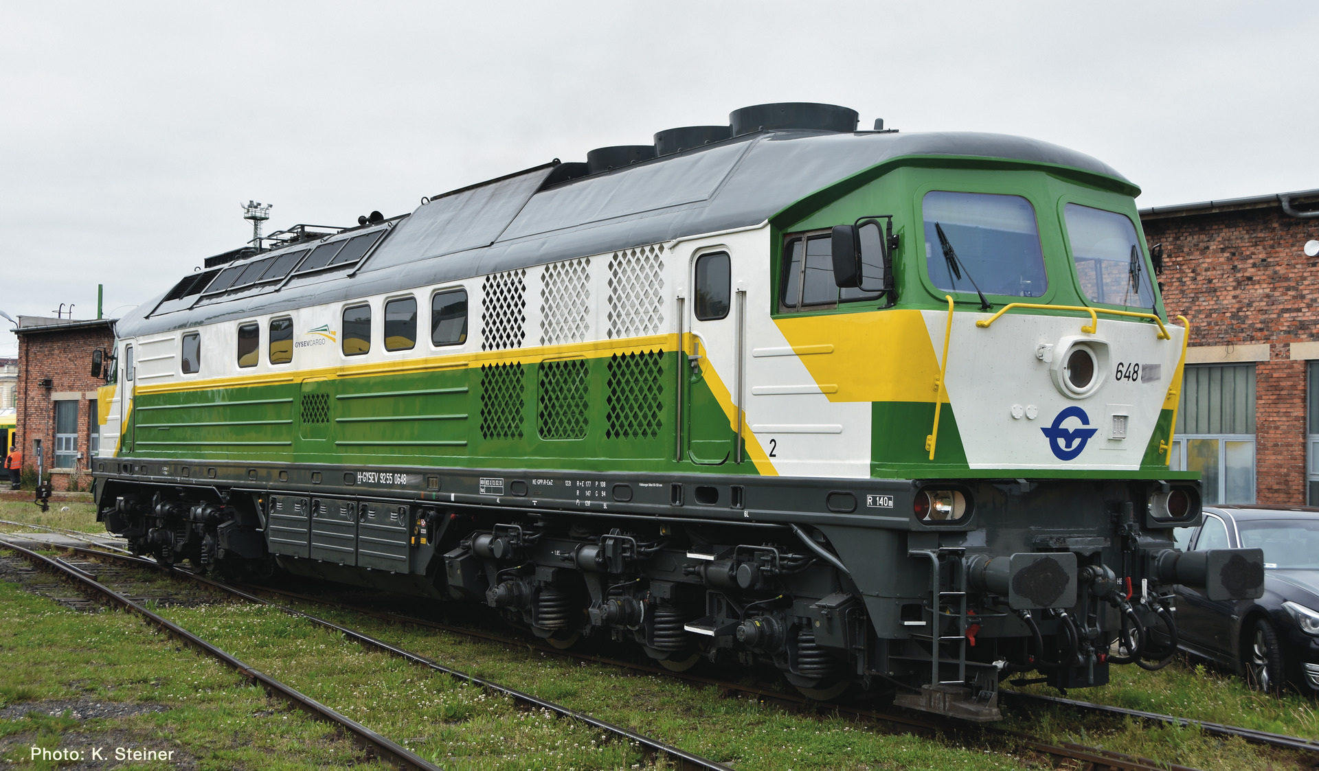 Roco 52465 Spur H0 =  Diesellok Rh 648 Gysev Sound