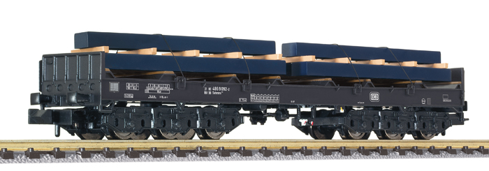 Liliput 265763 Spur N 6-a Flachwagen Blechcoils DB Ep 4