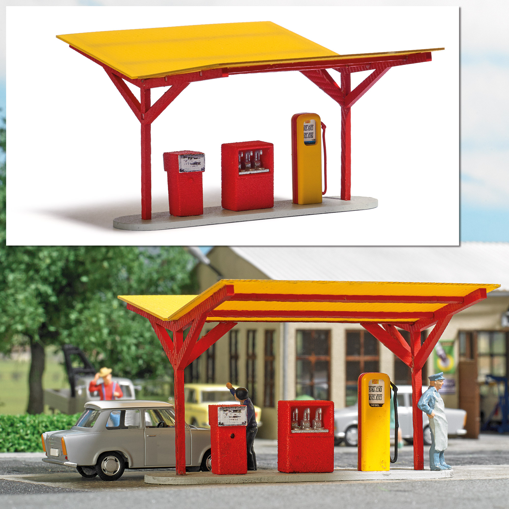 H0     Tankstelle H0                            [UVP  29.99]
