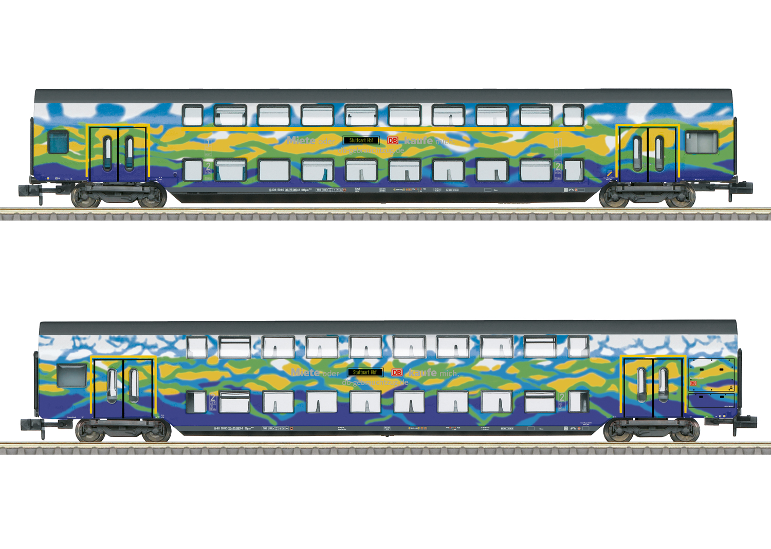 Minitrix 18298 Doppelstockwagen-Set 1 Touristik       199