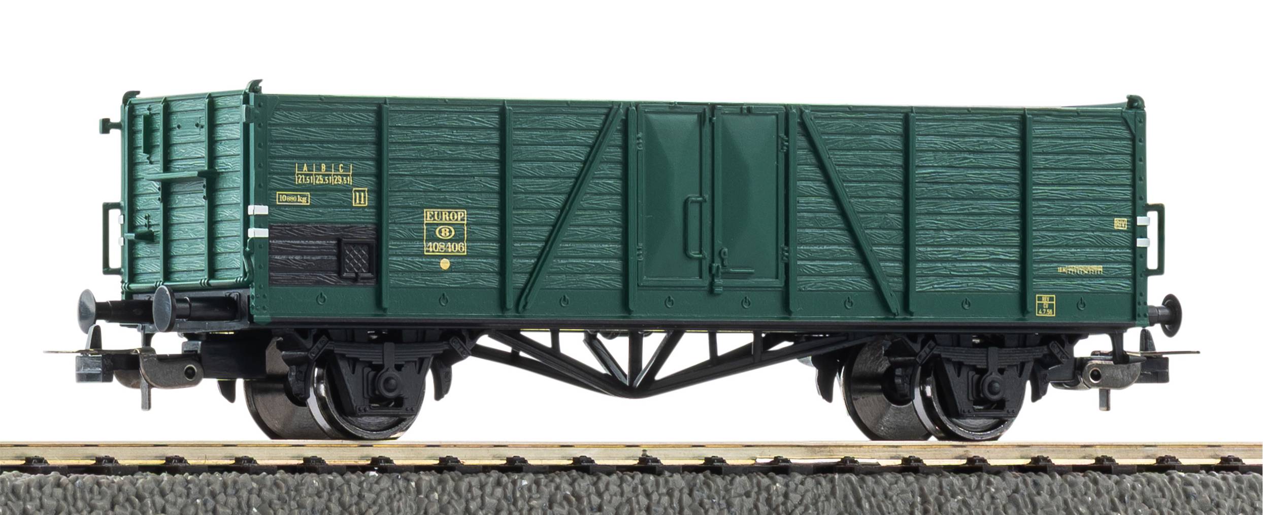 Spur H0 Off. Güterwg. grün SNCB Ep. I NH2025PI [UVP 22,49