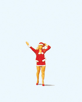 Spur H0 Christmas Girl                           Preiser H0