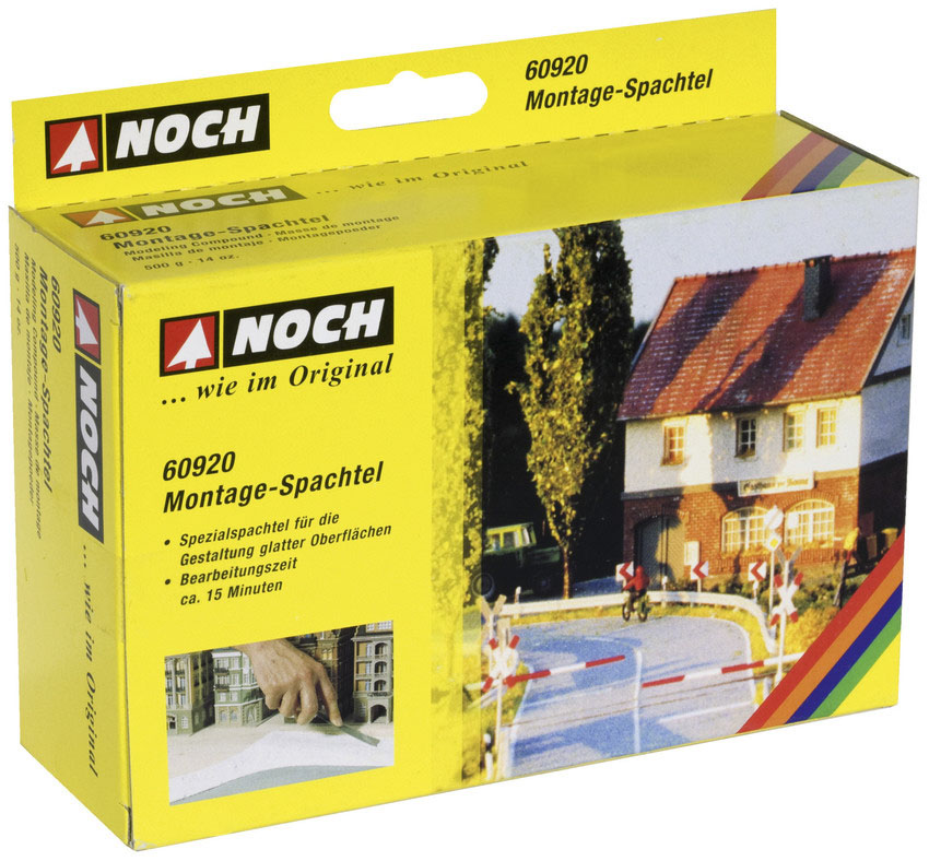 NOCH 60920   Montage-Spachtel  weiß, glatt, 500 g   8,29