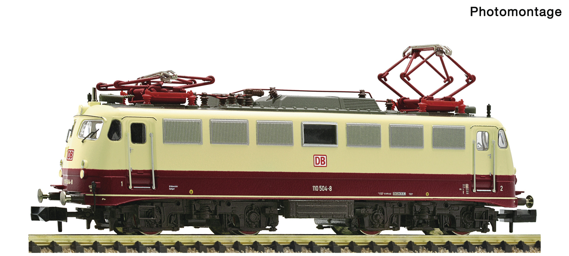 FLEISCHMANN 7570082 Spur N  E-Lok 110 504 DB DCC-Sound