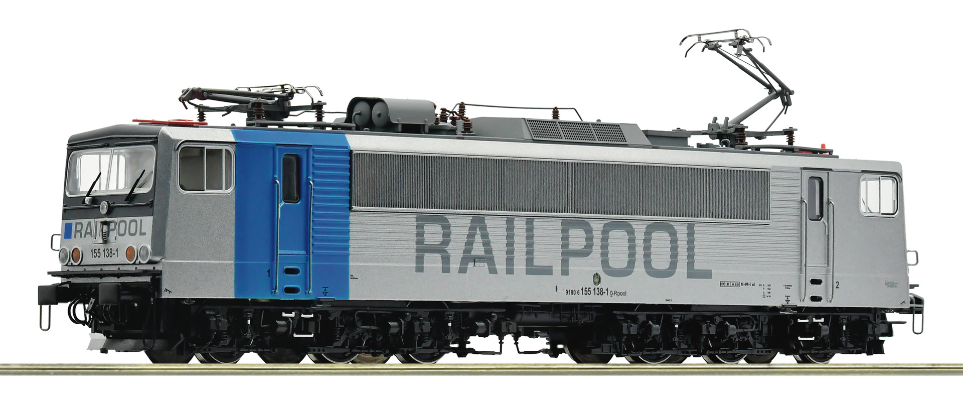 ROCO 70469 Spur H0= E-Lok 155 138-1  Railpool SOUND Ep 6 #ey