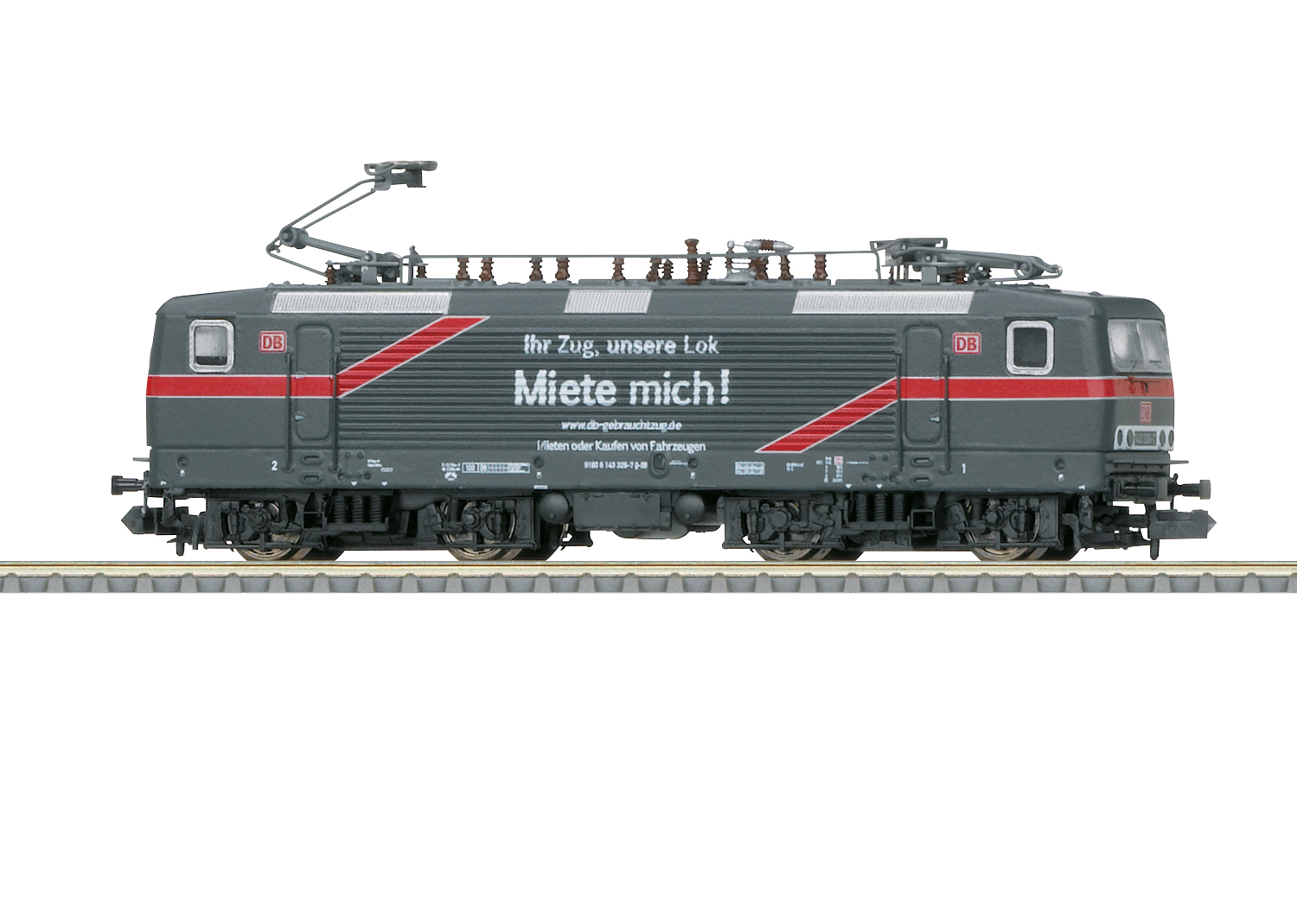 Minitrix  16435     Spur N E-Lok BR 143 DB AG