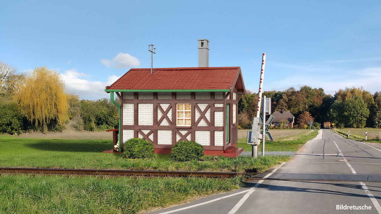 PIKO 65007 Spur G Bahnwärterhaus                    105