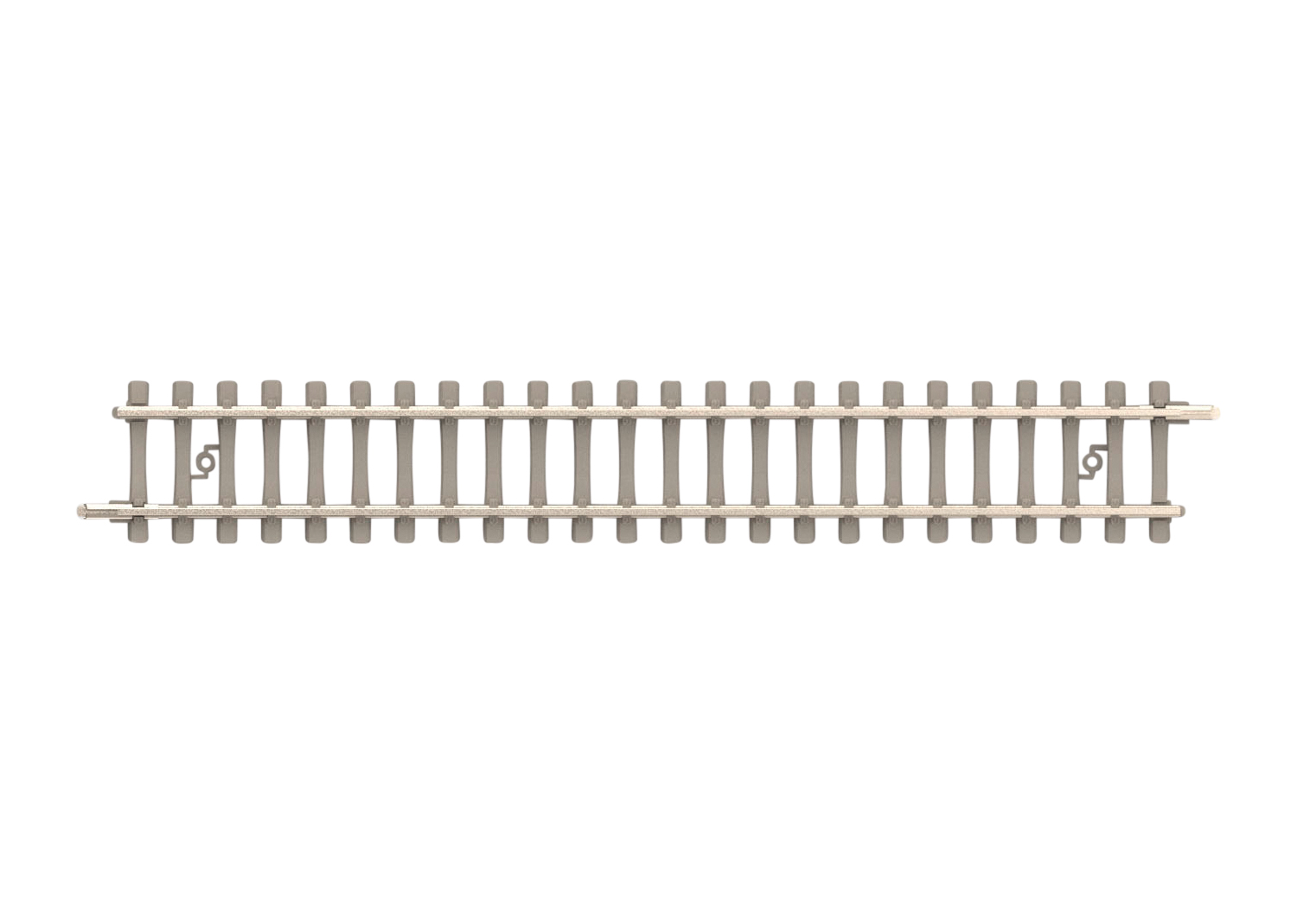 Minitrix 14504 Spur N Gerades Gleis mit Betonschwe    2,69