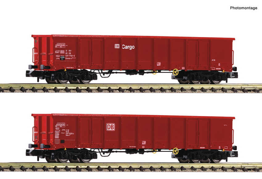 Spur N Set 2 Off.Güterwagen Eanos DB NH2023###ey[UVP  69.80]