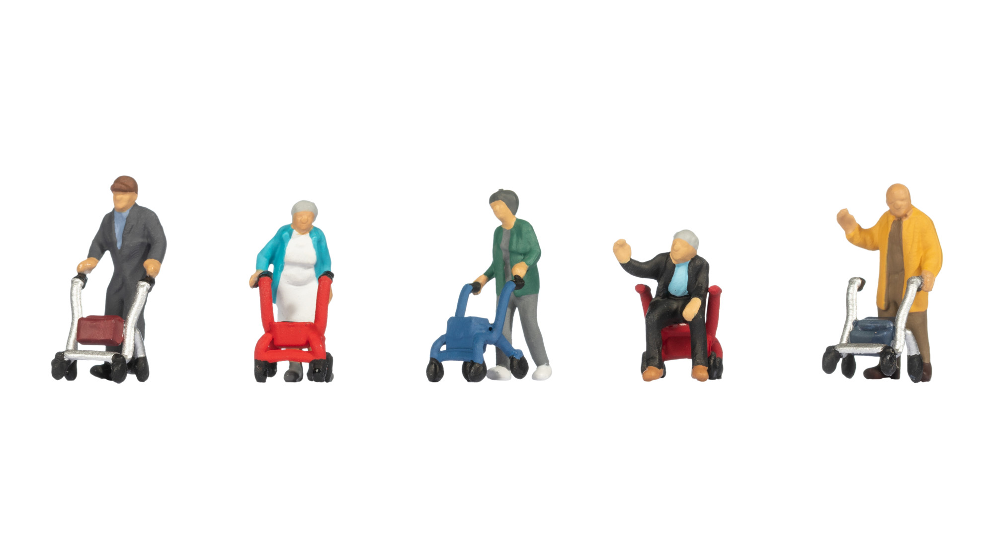 NOCH 15549 Spur H0 Senioren mit Rollator            16,99