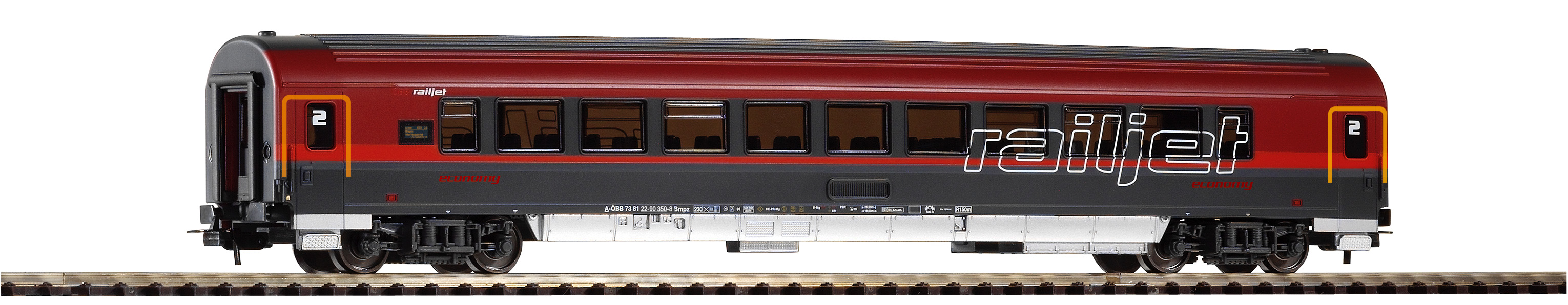 PIKO 57642 H0 Schnellzugwagen 1. Klasse Rai