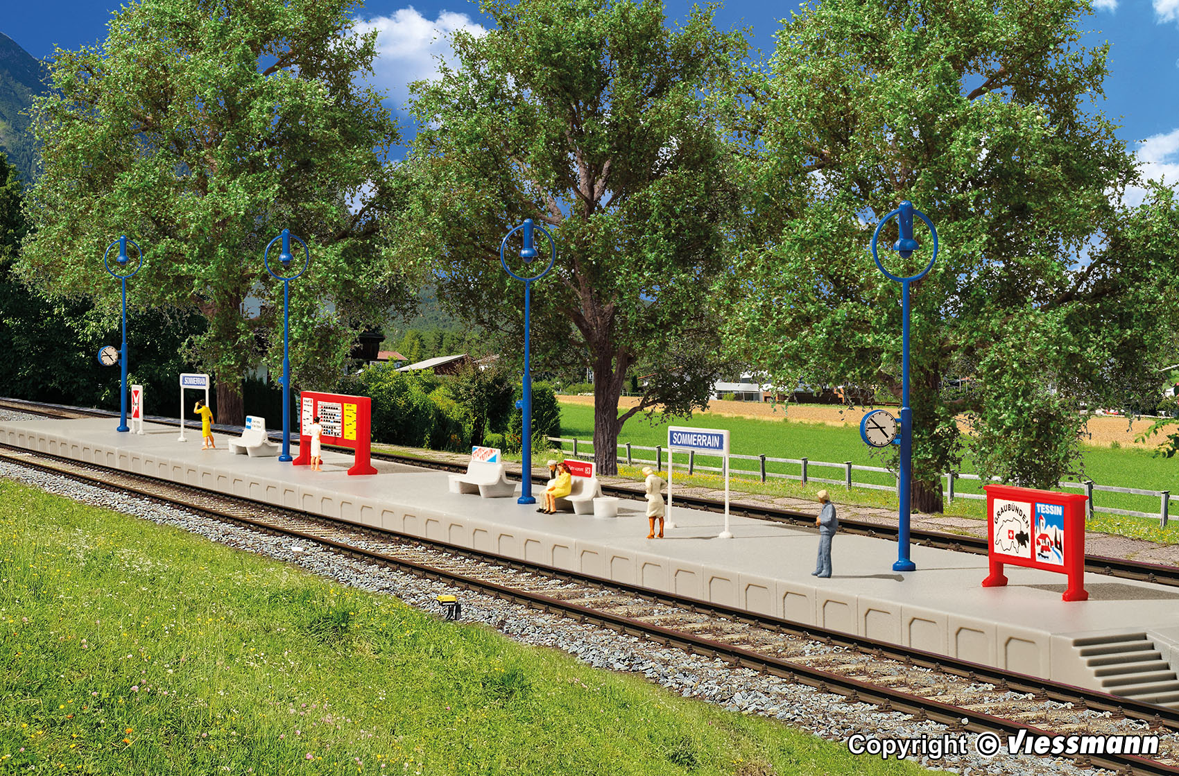 Kibri 37752 Spur N Bahnsteig Sommerrain            38,95