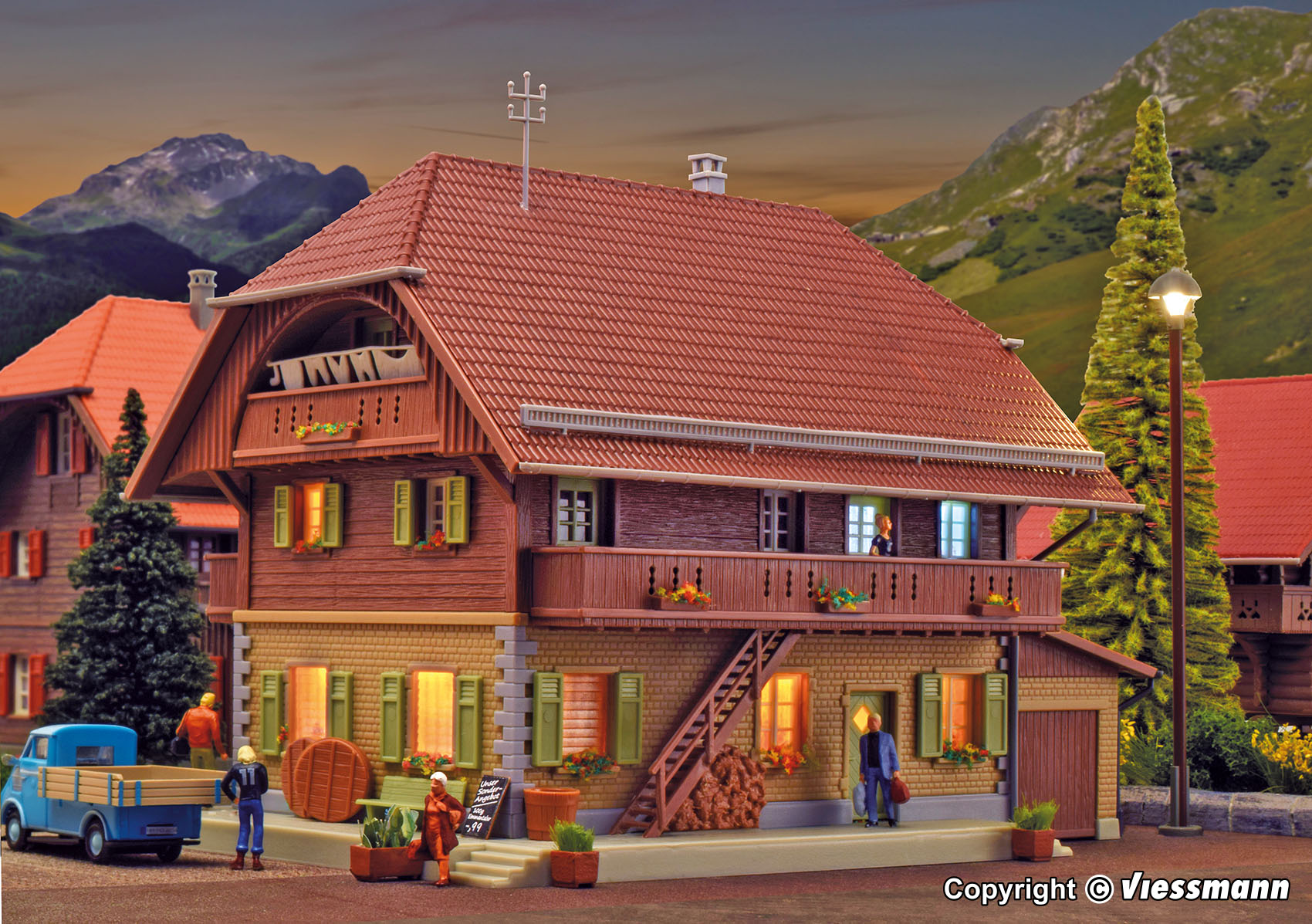 Kibri 38024 Spur H0 Kaeserei Thal Heimisbach       47,95