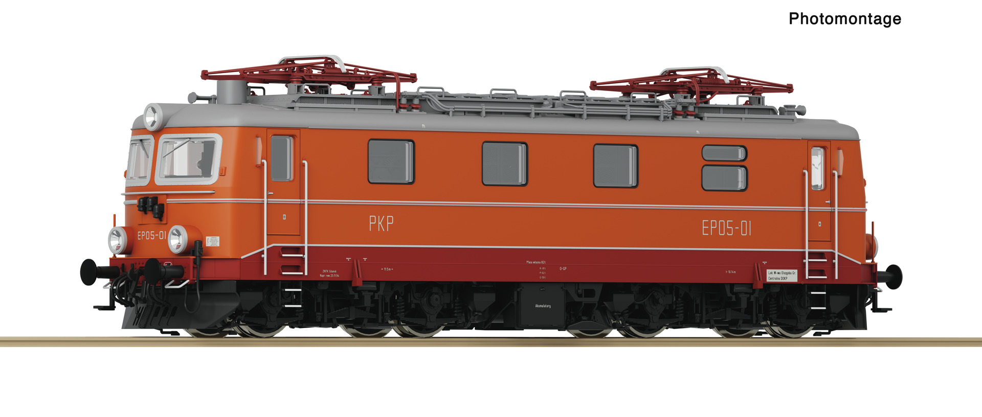 ROCO 7510083 Spur H0 E-Lok EP05 PKP DC-Sound DCC      394,9