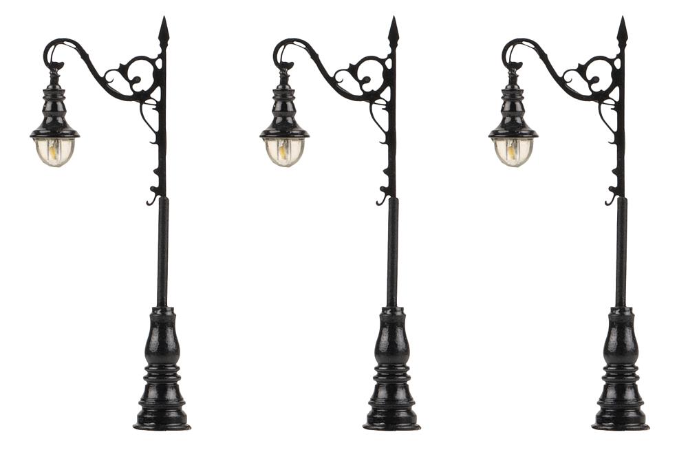 Faller 272127 Spur N LED-Laterne, Boge         [UVP 31,99  ]