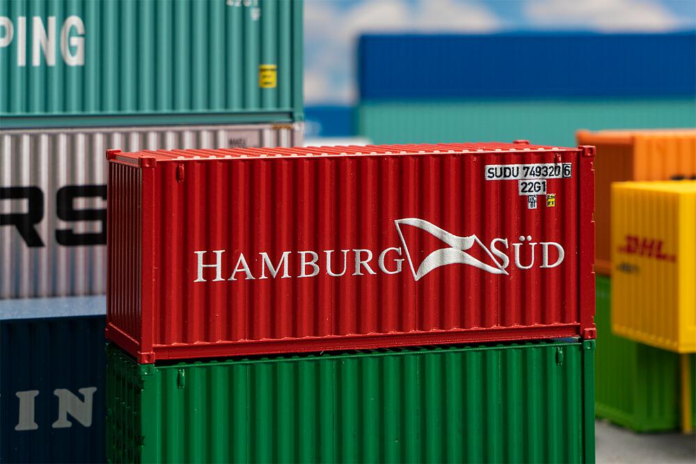 Faller 182001 Spur H0 20' Container HAMBURG SÜD          8,3