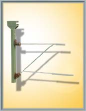 Viessmann 4186 Spur H0 Haengejoch +Ausleger, 5 St  35,95