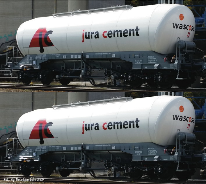 Spur N Set 2 Silowagen Jura Cemet NH2018 (SBB)###[UVP 77.90]