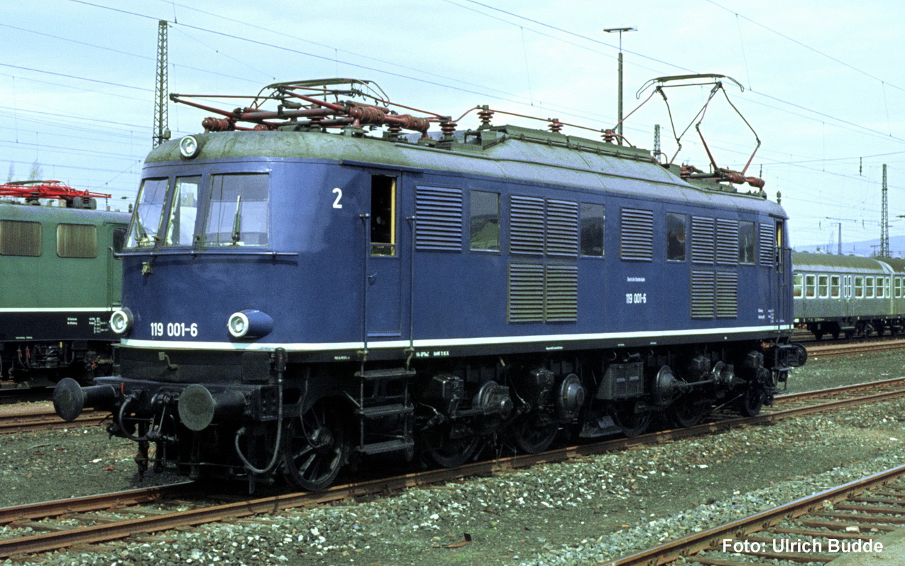 PIKO 21063 Spur H0 ~Sound-E-Lok BR 119 DB IV Wechsel349