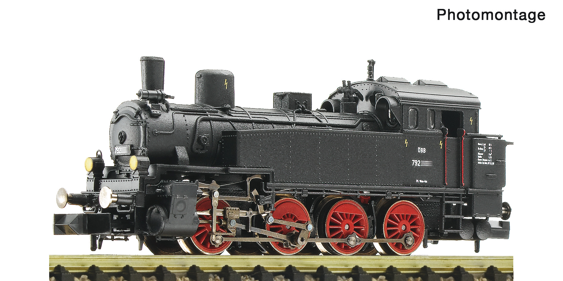 FLEISCHMANN 7160035 Spur N Dampflokomotive Rh 792     234,9