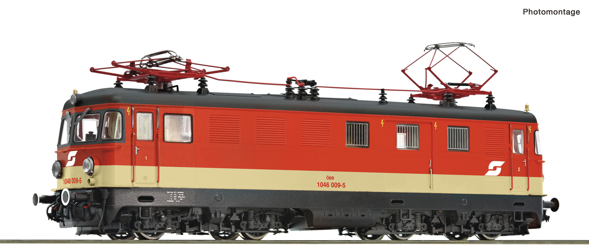 Roco 70292 Spur H0= E-Lok 1046 ÖBB Valousek-Design Snd.Ep4-5