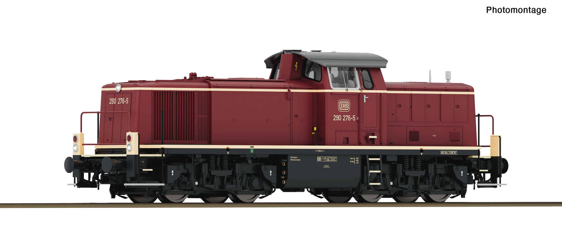 ROCO 7310106 Spur H0 Diesellokomotive 290 276-5 DCC   299,9