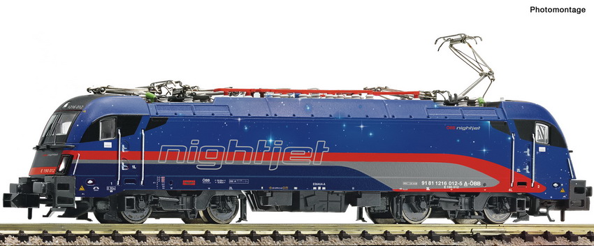 Fleischmann 781804  Spur N Rh 1216 012-5 ÖBB Nightjet Ep 6