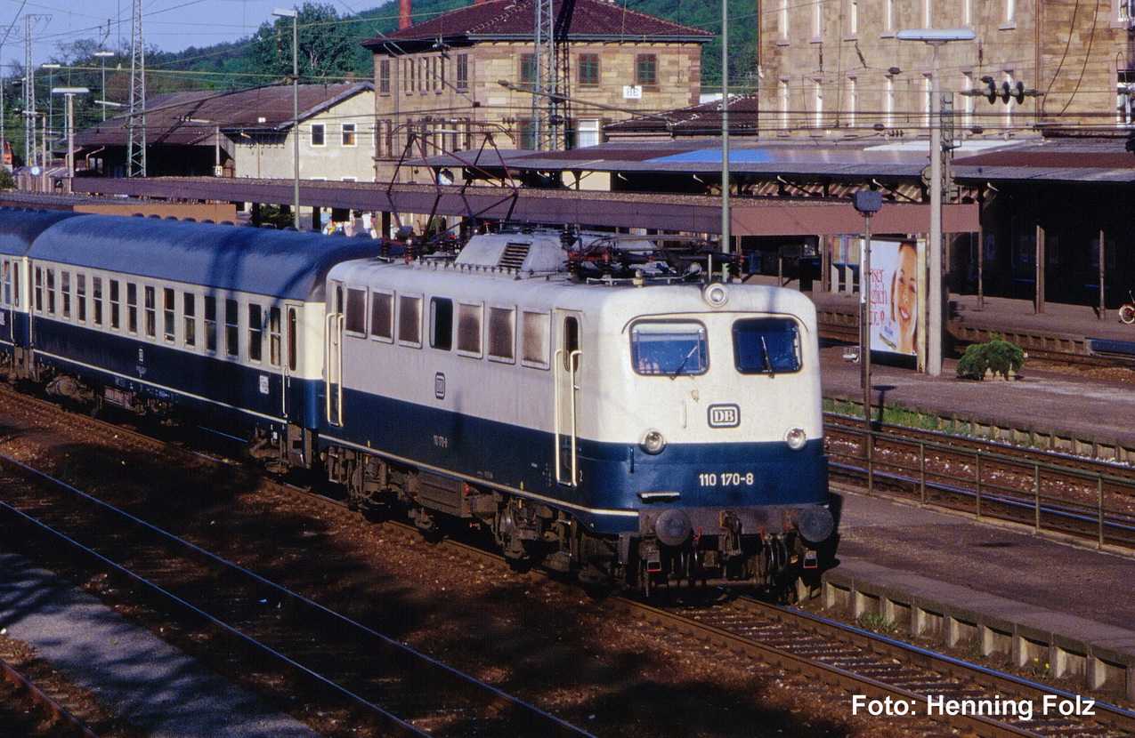 PIKO 21774 Spur H0  Sound-E-Lok BR 110 DB IV, inkl. 329