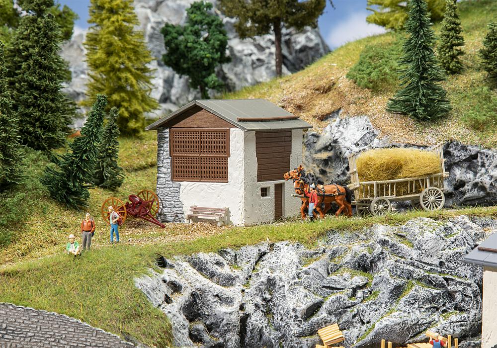 Faller 130634 Spur H0 Heustadel Graubü         [UVP 35,99  ]