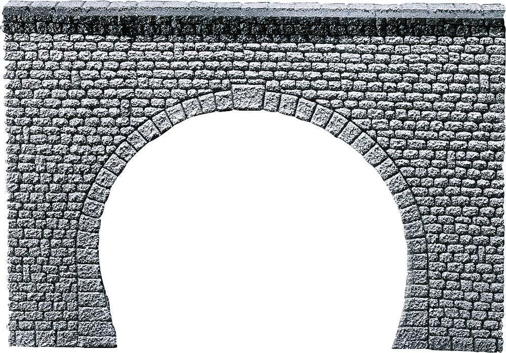 Faller 170881 Spur H0 Dekorplatte Tunnelportal Profi, Naturs
