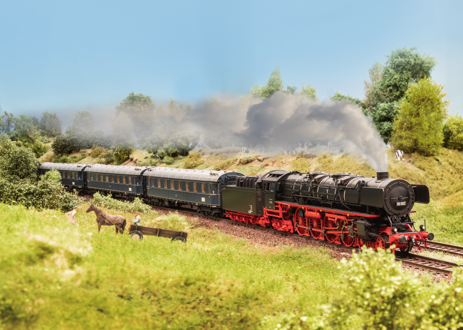 Trix 23628 Spur H0 F-Zug-Wagenset „Dom Pfeil“         329