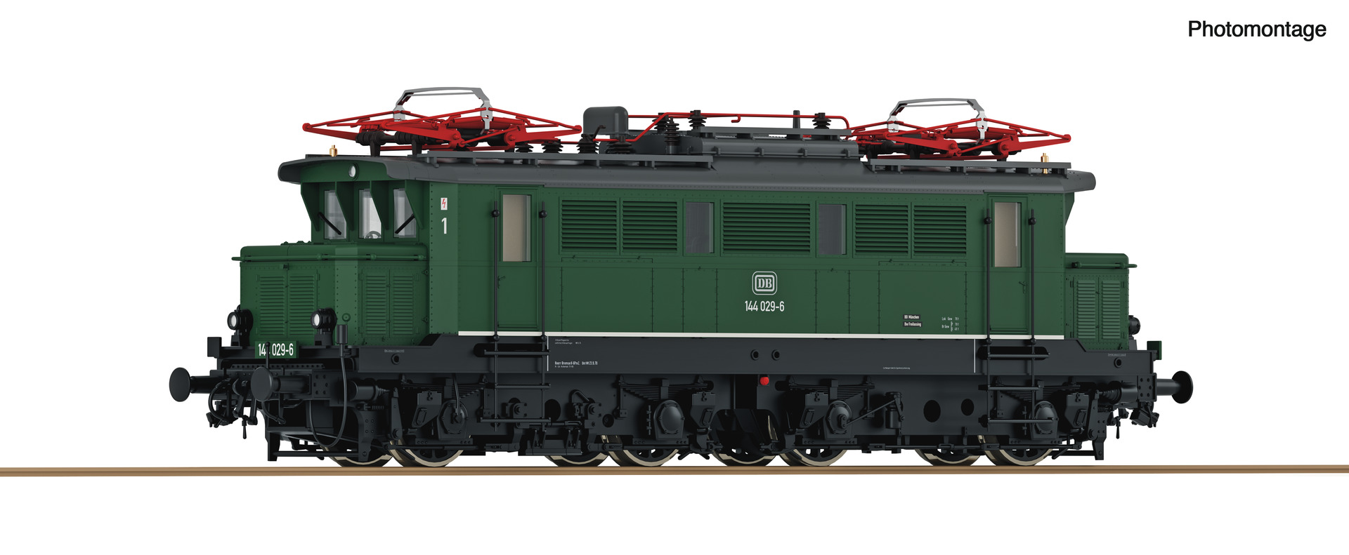 ROCO 7500078 Spur H0 E-Lok BR 144 DB DC               264,9