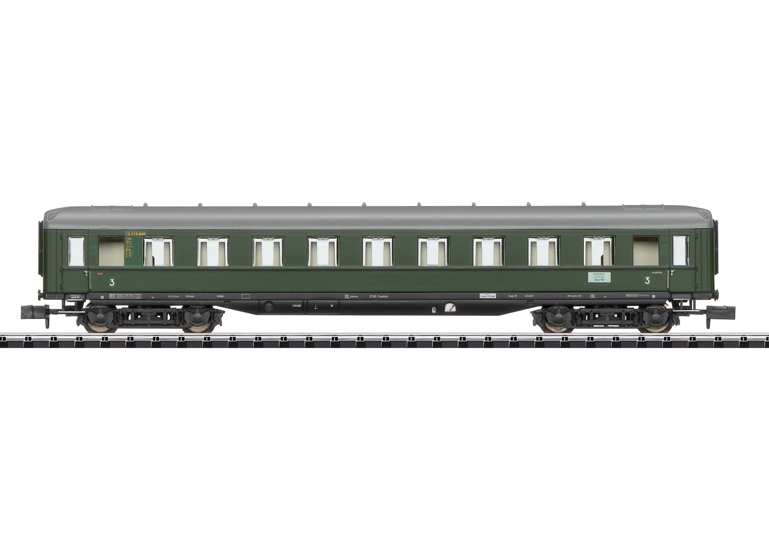 Minitrix 18486 Spur N Schnellzugwagen 3. Kl. D 96     59,99