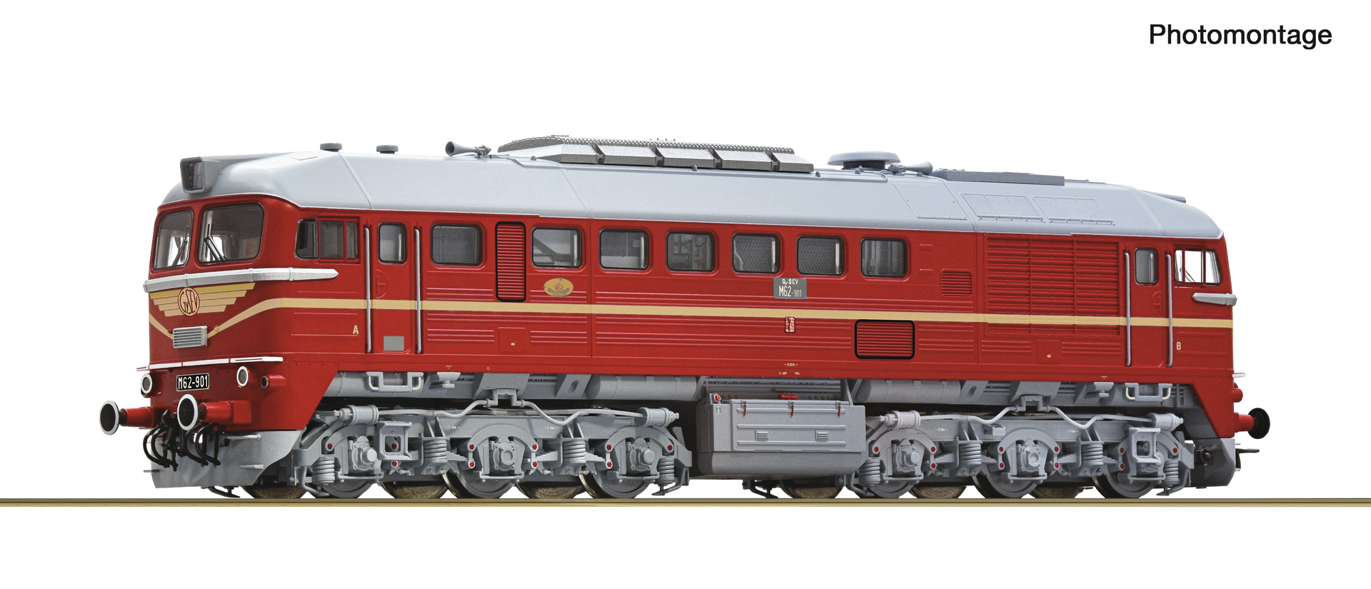 ROCO R7300086 Spur H0 Diesellokomotive M62-901 DC     244,9