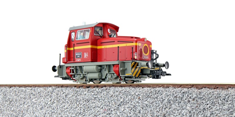 ESU 31449 =+~ Diesellok, H0, KG230, Lok 6 Behala, rot, Ep V,