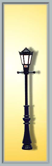 Viessmann 6396 Spur H0 Gaslaterne, LED warmweiß    16,5