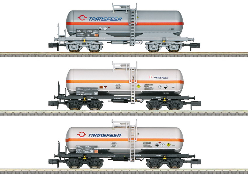 Minitrix 18267 Spur N Kesselwagen-Set TRANSFESA       149
